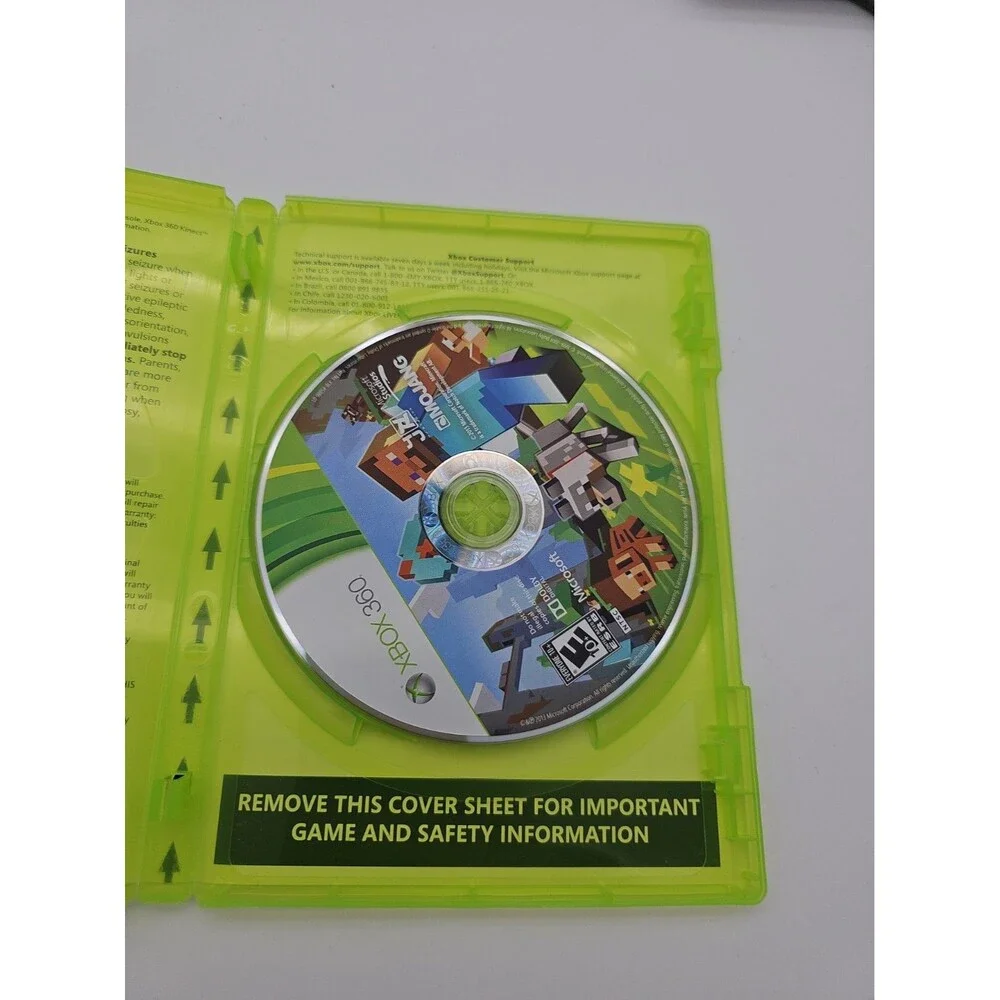 Microsoft Minecraft Xbox 360 Edition (Very Good Condition)
